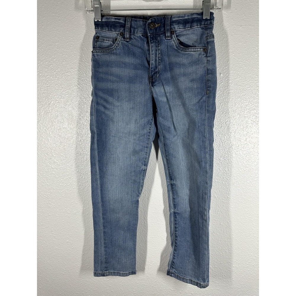 Lucky‎ Brand Jeans Youth Medium Blue Authentic Skinny Adjustable Waist Denim